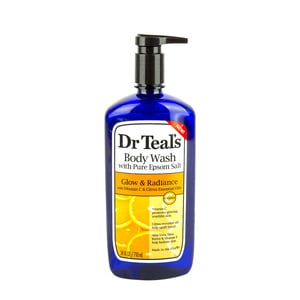 Dr Teal's Glow & Radiance Body Wash With Pure Epsom Salt Value Pack 710 ml