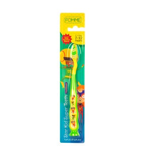 Fomme Star Kid Super Teeth Toothbrush For 7-12 Years 1 pc