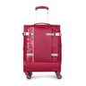 Skybags Snazzy 4 Wheel Soft Trolley, 59 cm, Caramine Red