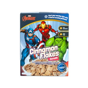 Marvel Avengers Cinnamon Flakes Cereals 375 g