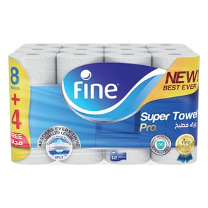 Fine Super Towel Pro 3ply 8+4