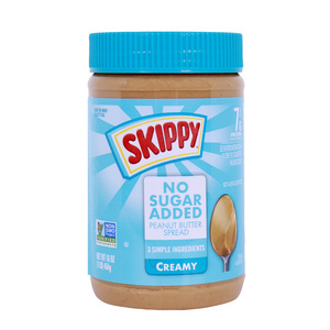 Skippy Peanut Butter Spread Creamy No Added Sugar 454 g