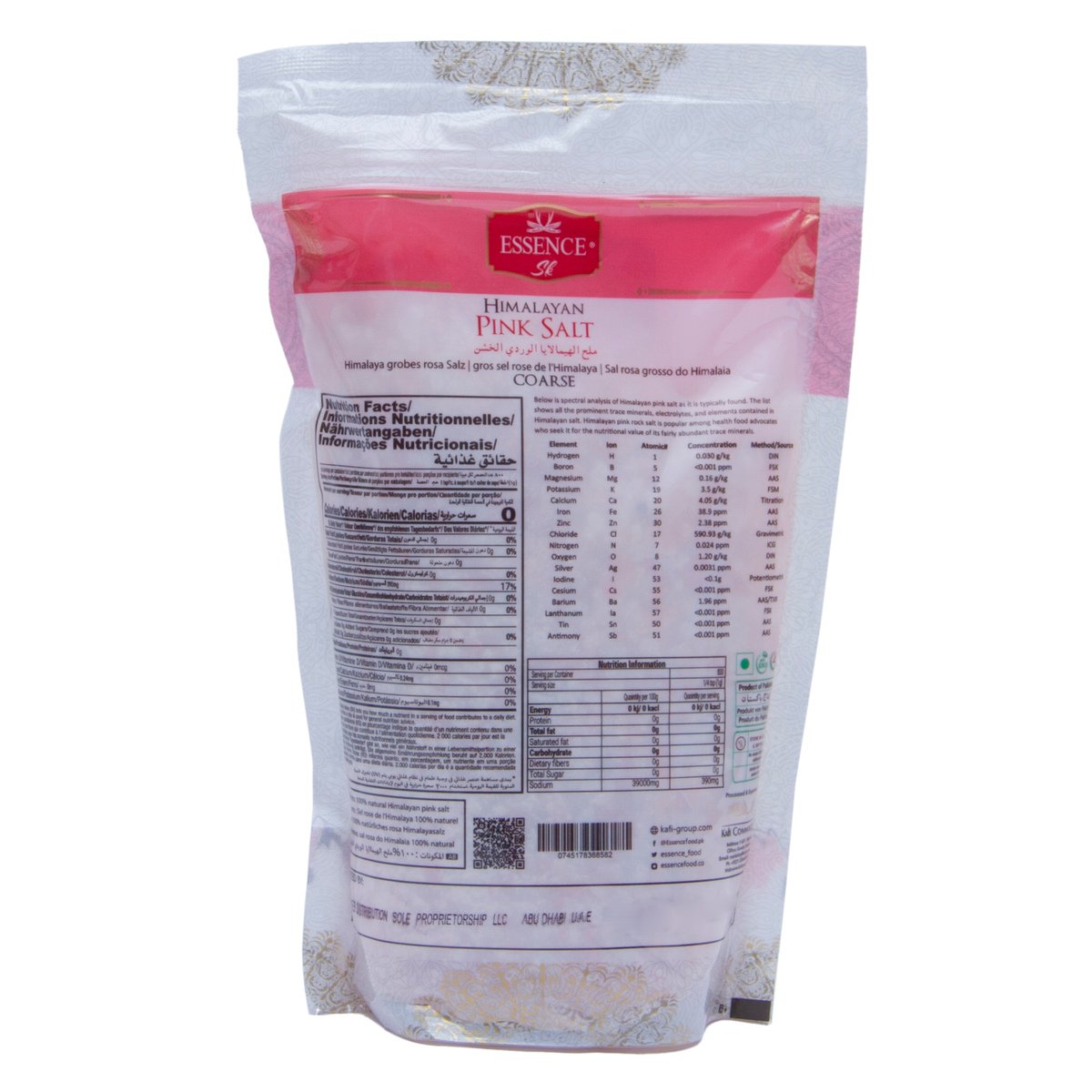 Himalayan Coarse Himalayan Pink Salt 800 g