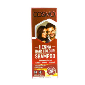 Cosmo Henna Hair Colour Shampoo 180ml