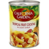 California Garden Canned Tropical Fruit Cocktail In Light Syrup 565 g