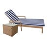 Campmate Sun Lounger With Box Coffee Table CM-210081