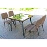 Campmate Dining Set 5pcs (4 Chairs + Table) CM-210413