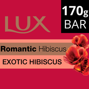 Lux Romantic Hibiscus Bar Soap 170 g