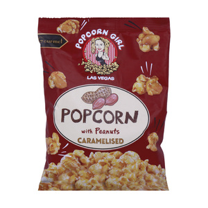 Popcorn Girl Las Vegas With Peanuts Caramelized 90g