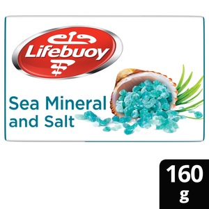 Lifebuoy Sea Mineral And Salt Bar Soap 160 g