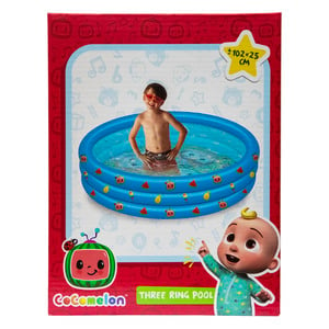 CocoMelon Inflatable Three Ring Pool INF-SB-01