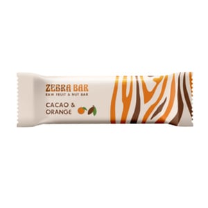 Zebra Cacao & Orange Raw Fruit & Nut Bar 35 g