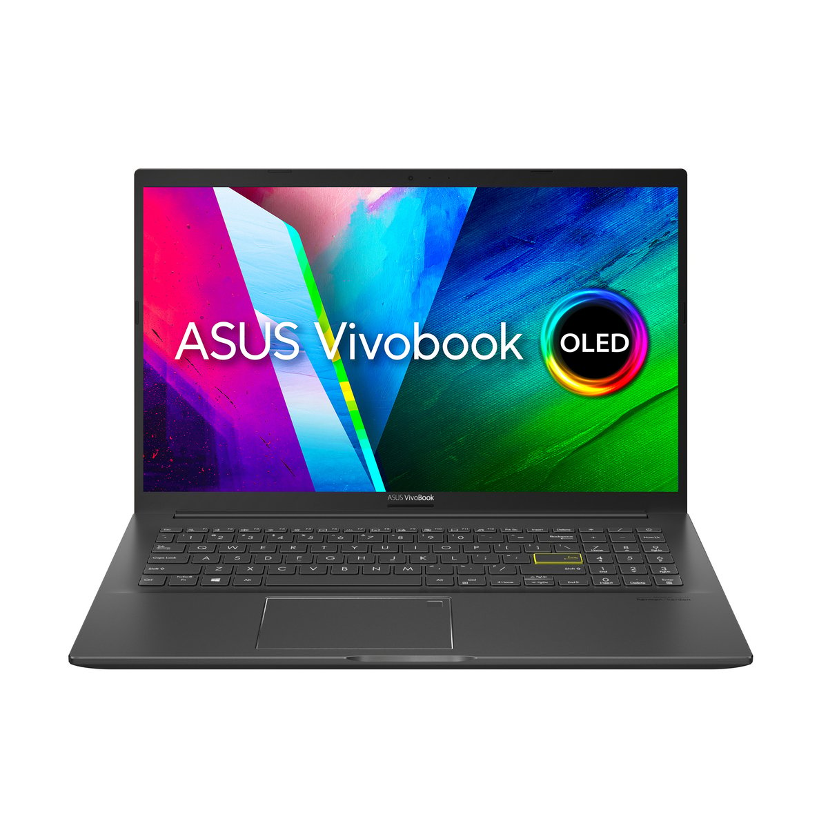 ASUS Vivobook 15 K513EA-OLED0B5W, Slim Laptop, Core i5--1135G7, 8GB RAM, 512GB PCIE G3 SSD, Shared Graphics, 15.6 inch FHD (1920x1080) OLED, Windows 11 Home, Black