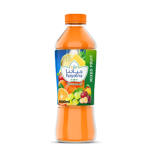 Hayatna No Added Sugar 100% Pure Mixed Fruit Nectar 500 ml