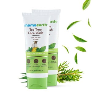 Mamaearth Facewash With Tea Tree & Neem Value Pack 2 x 100 ml