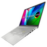 ASUS Vivobook 15 OLED K513EQ.OLED005W 15.6" Laptop, FHD 1920 x 1080 OLED Display, Intel Core i5 1135G7 2.40GHz, 8GB RAM, 512GB SSD, 2GB NVIDIA Graphics MX 350, Eng-Arabic KB, Windows 11, Sliver