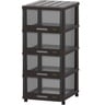 Cosmoplast Storage Cabinet 4Layer Assorted Colors