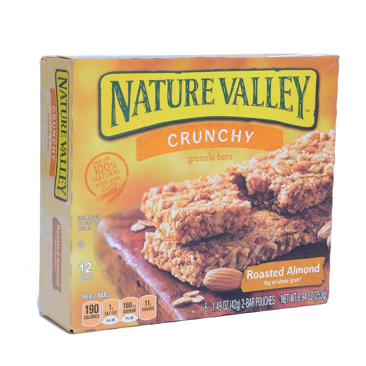 Natural Valley Crunchy Granola Bar Roasted Almond 253 g