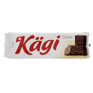Kagi Classic Swiss Wafer Speciality Covered With Milk Chocolate 50g
