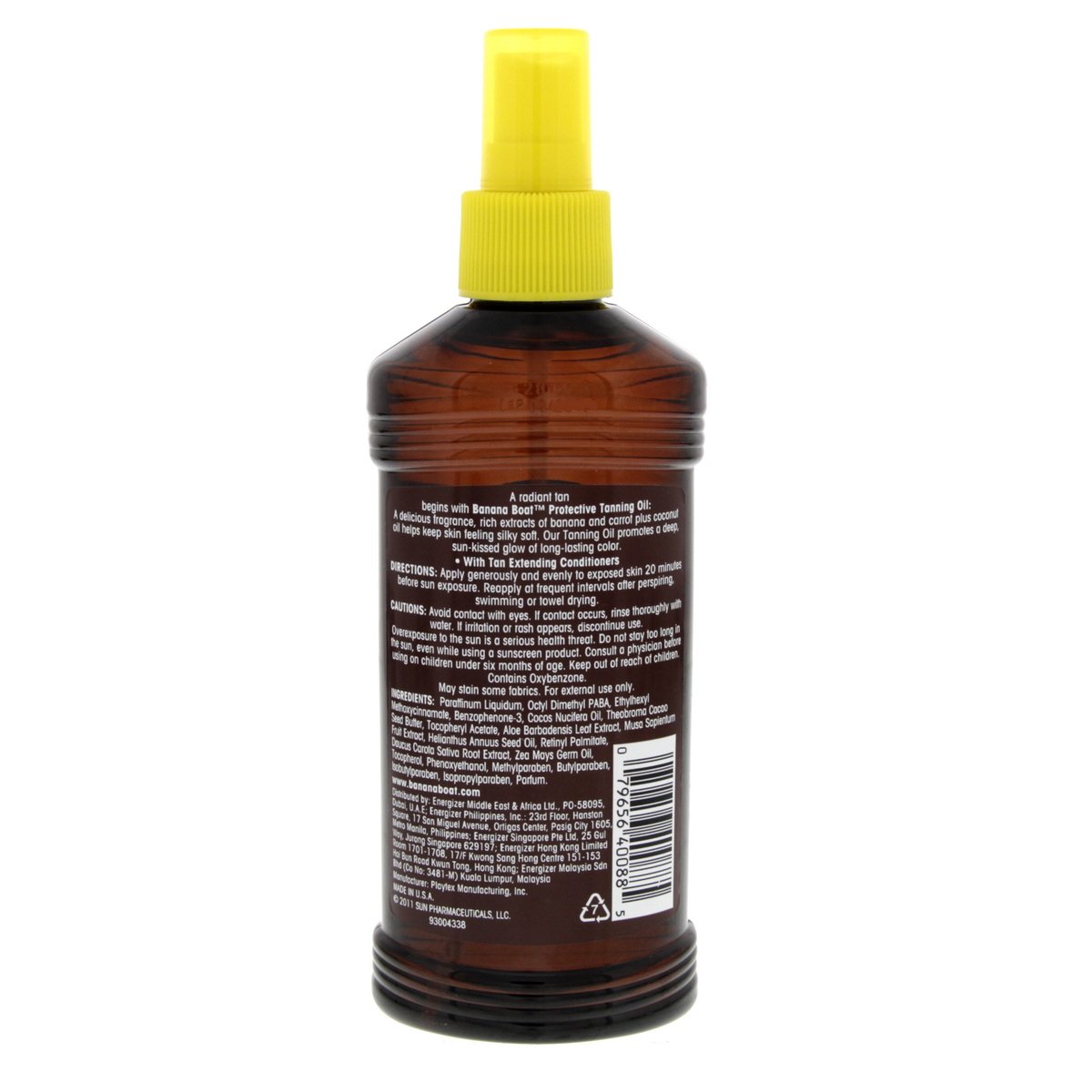 Banana Boat Protective Tanning Oil SPF, 8236 ml