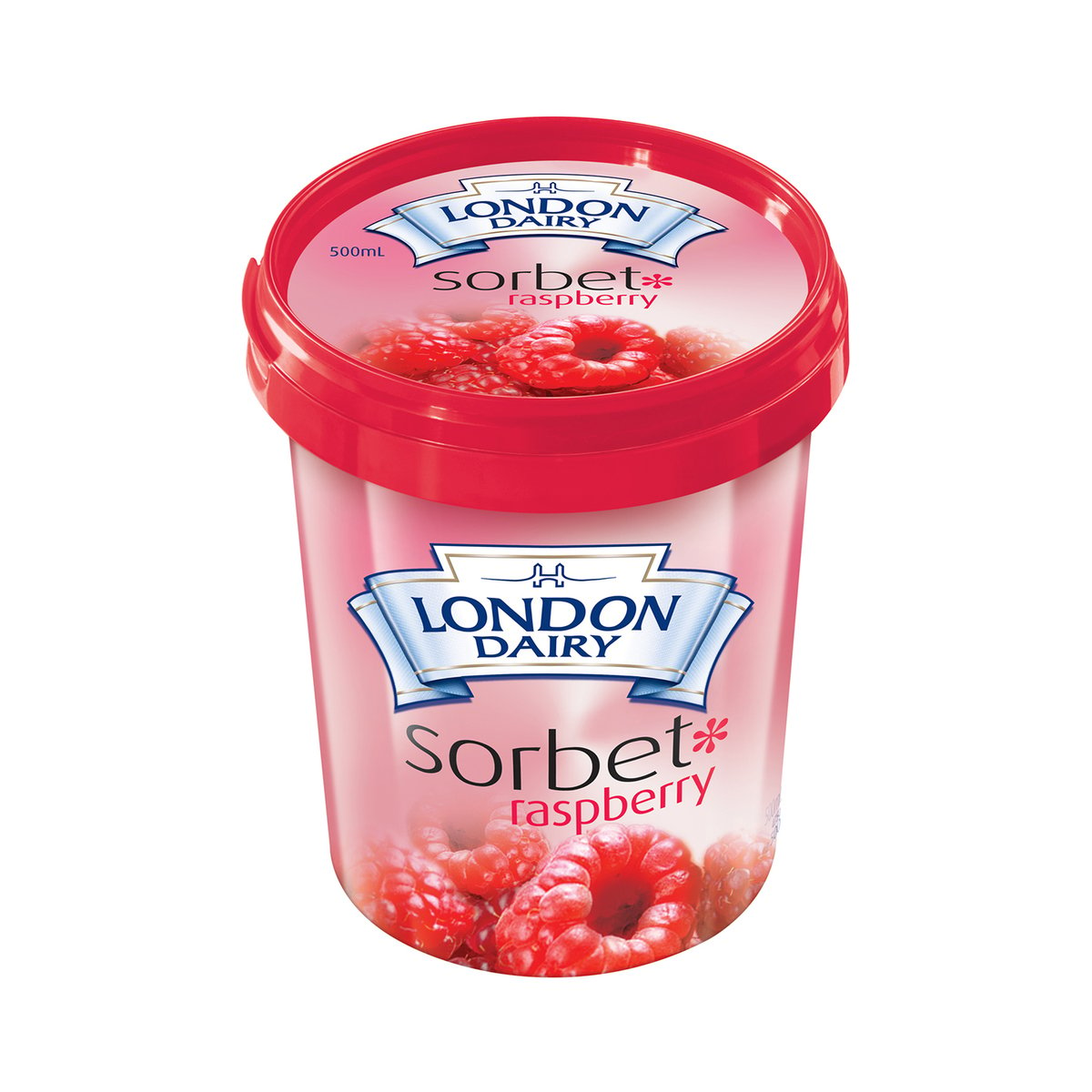 London Dairy Raspberry Sorbet 500 ml