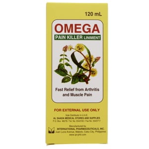 Omega Pain Killer Liniment 120 ml
