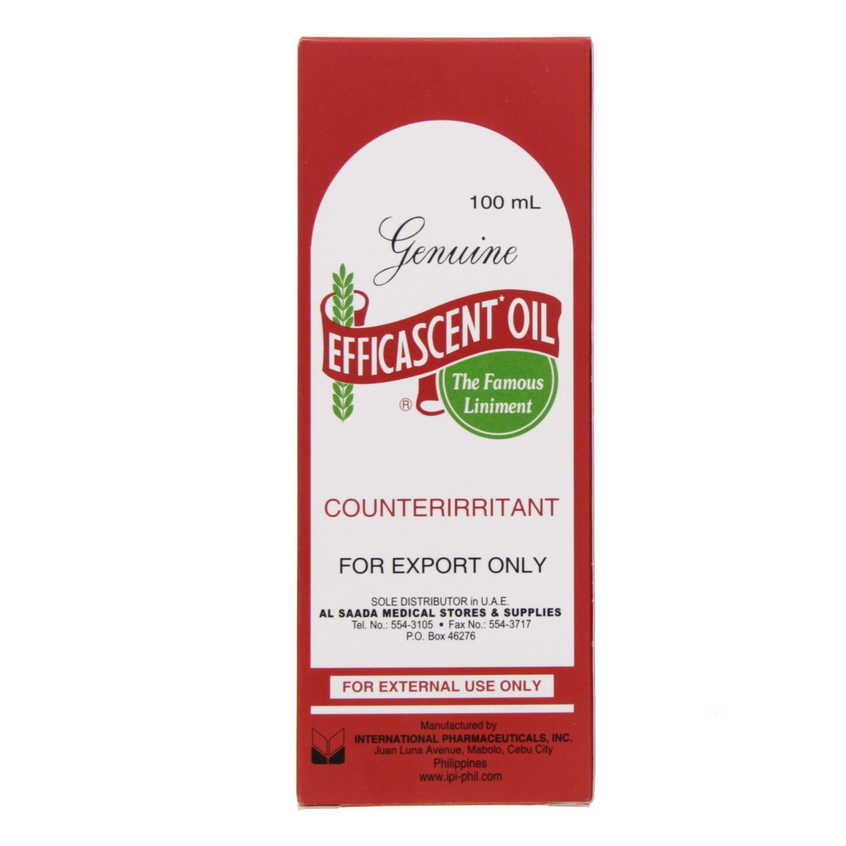 Genuine Efficascent Oil 100 ml