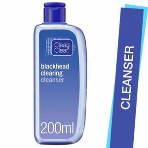 Clean & Clear Cleanser Blackhead Clearing, 200 ml