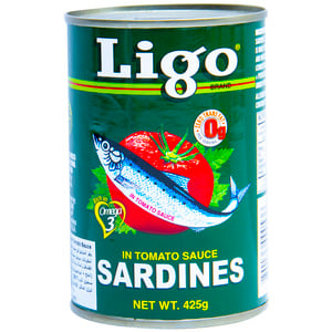 Ligo Sardines In Tomato Sauce 425 g