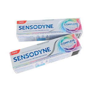 Sensodyne Advanced Whitening Complete Protection Toothpaste Value Pack, 2 x 75 ml