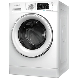 Whirlpool Front Load Washing Machine, 9 kg, White, FFD9469CVGCC