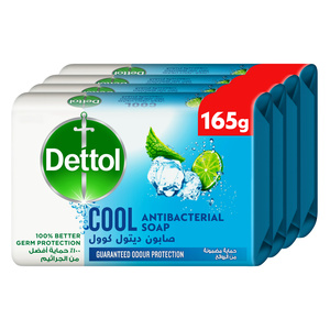Dettol Cool Bar Soap 165 g 3 + 1
