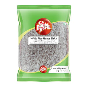 Double Horse White Rice Flakes Thick 400 g