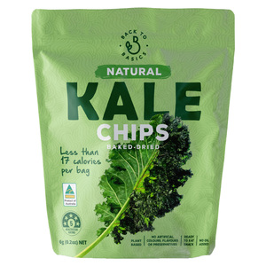 Back to Basics Plant Based Natural Kale Chips 6 g