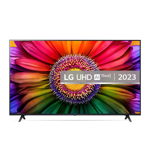 LG UR80 55 inches 4K UHD Smart LED TV, Black, 55UR80006LJ-AMRG