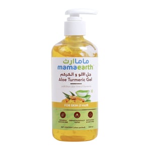 Mamaearth Aloe Turmeric Gel For Skin & Hair 300 ml