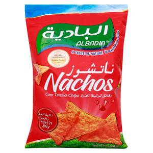 Al Badia Sweet Chilly Nachos Corn Tortilla Chips 150 g
