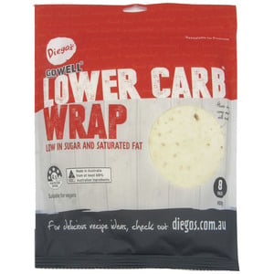 Diegos Gowell Lower Carb Wrap 400 g