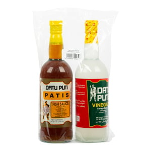 Datu Puti Fish Sauce Value Pack 750 ml + Vinegar 750 ml