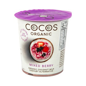 Cocos Organic Coconut Milk Mixed Berry Yoghurt 125 g
