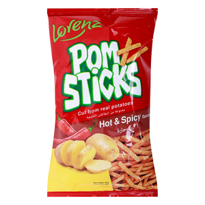 Lorenz Pomsticks Hot & Spicy 85 g