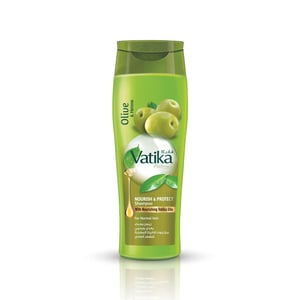 Vatika Naturals Nourish & Protect Shampoo with Natural Extracts Of Olive & Henna For Normal Hair 200 ml