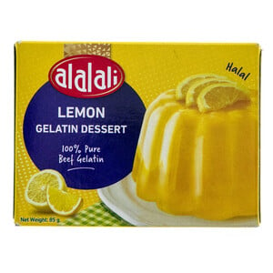 Al Alali Lemon Gelatin Dessert 6 x 85 g