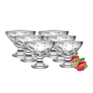 Crystal Drops Ice Cream Cup, 6 pcs, GB1046DXY