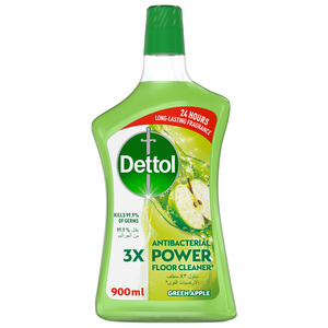 Dettol Green Apple Antibacterial Power Floor Cleaner 900ml