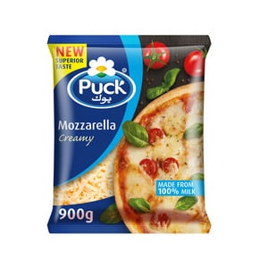 Puck Creamy Mozzarella Shredded Cheese 900 g