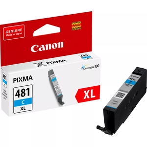 Canon Ink Cartridge, Cyan, CLI-481XL