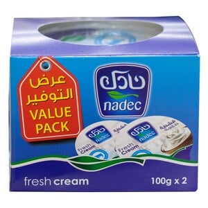 Nadec Fresh Cream 2 x 100 g