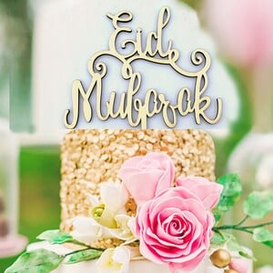Party Fusion Eid Mubarak Cake Topper, Assorted, JM00185
