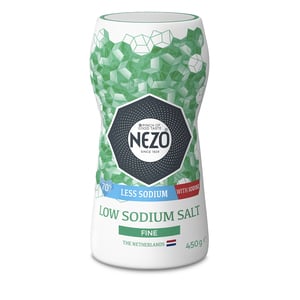 Nezo Fine Low Sodium with Iodine Salt 450 g